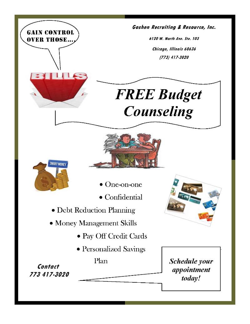 Free Budget Counseling
